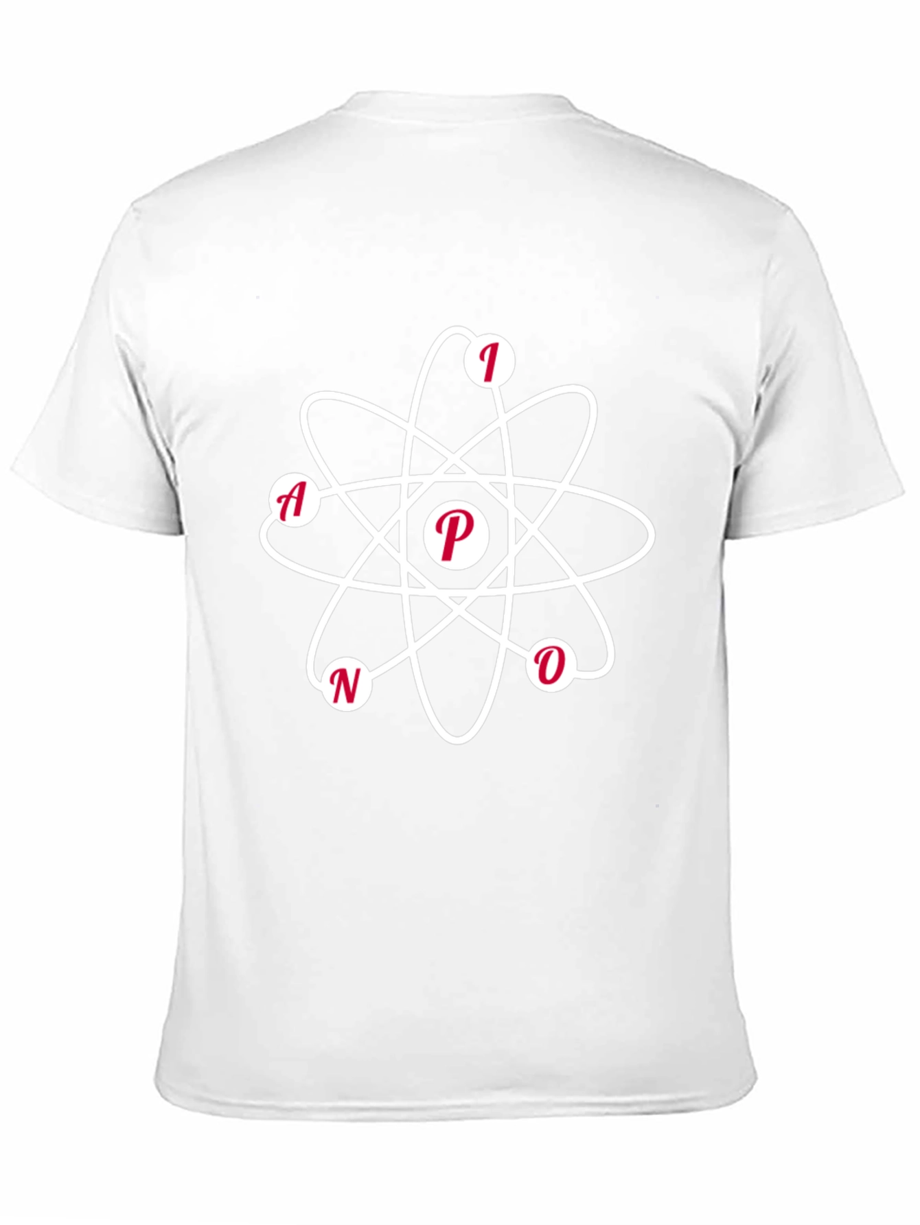 NANO Atom Design Black T-Shirt