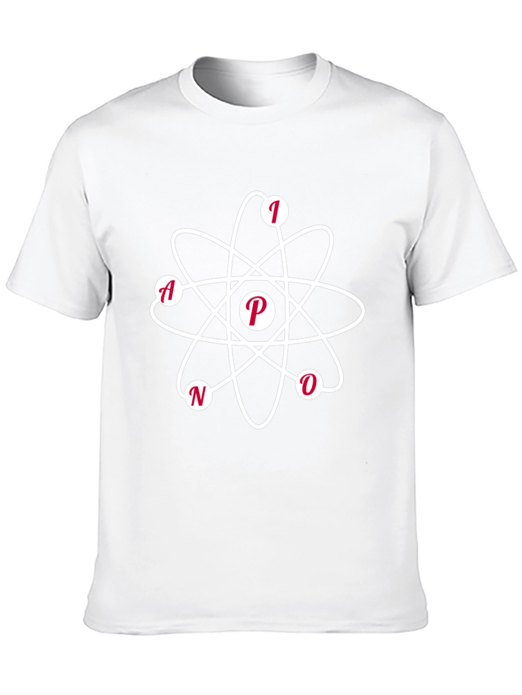NANO Atom Design Black T-Shirt