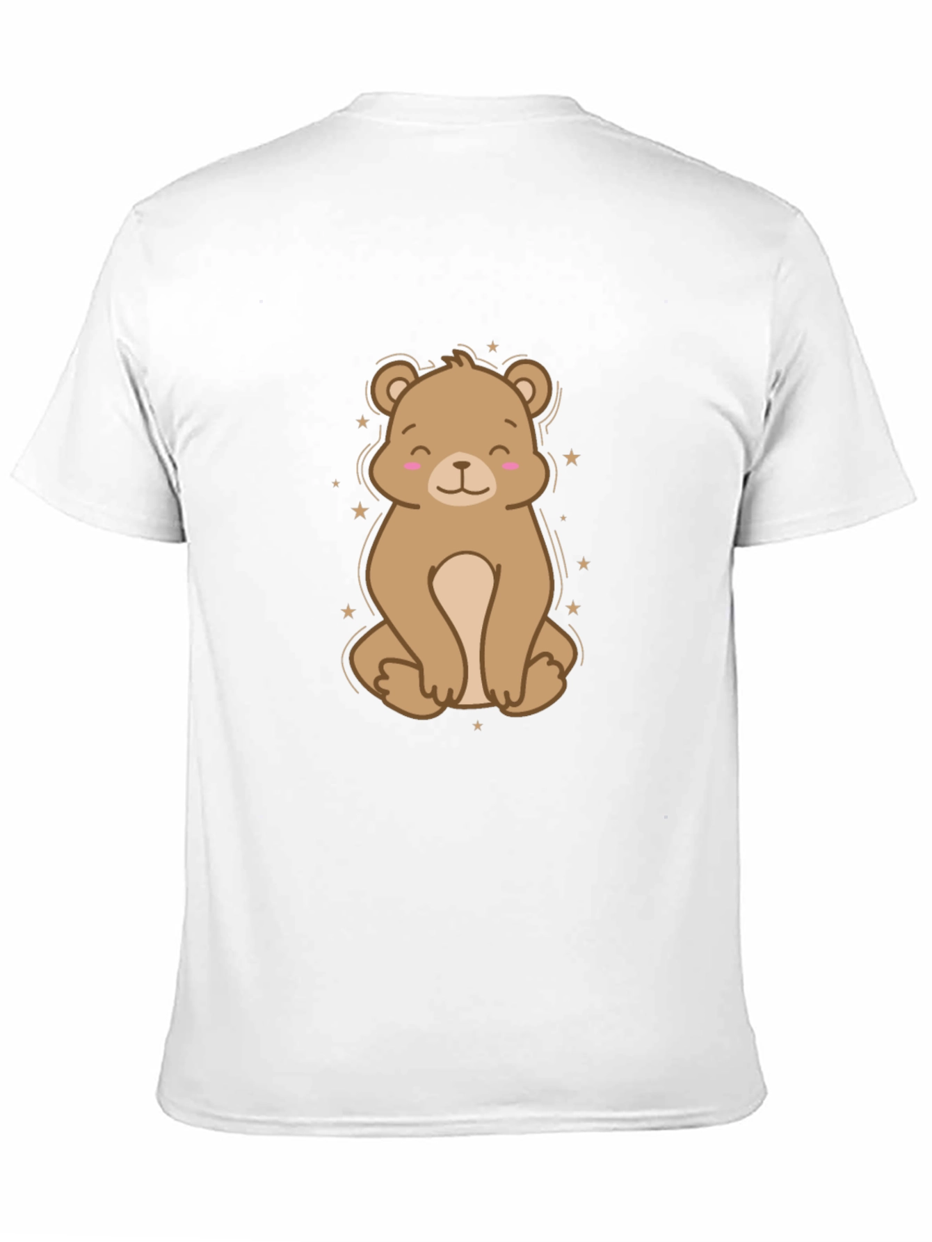 Cute Bear Graphic T-Shirt - Soft Cotton Blend