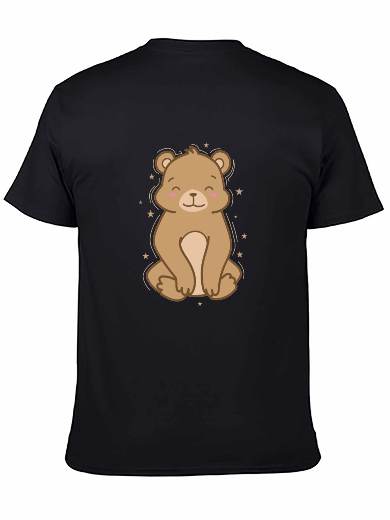 Cute Bear Graphic T-Shirt - Soft Cotton Blend