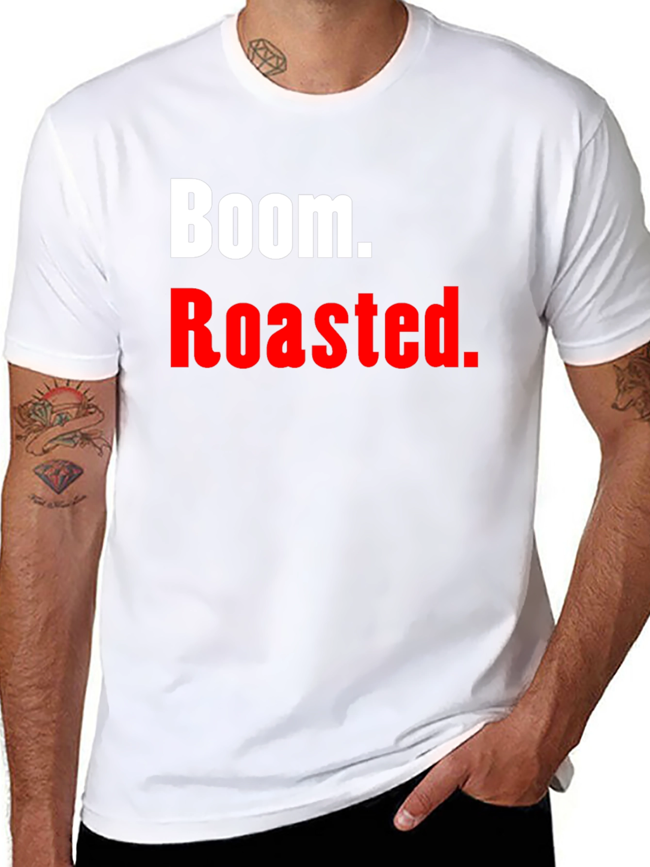 Boom. Roasted. T-Shirt - Funny Novelty Tee
