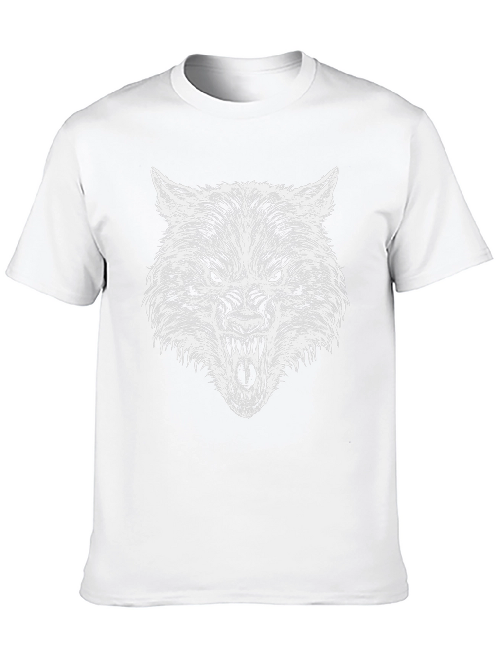Black Wolf Graphic T-Shirt
