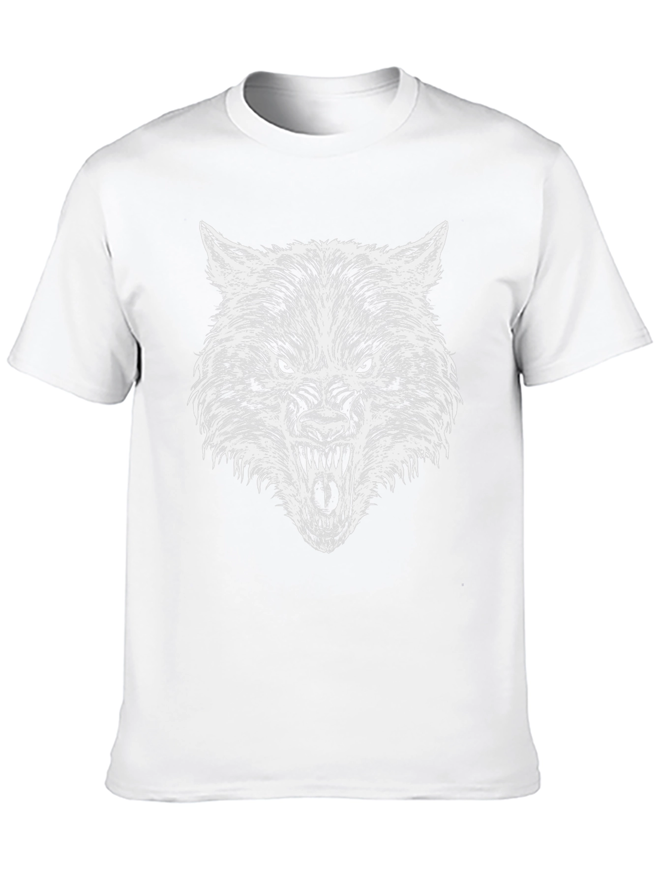 Black Wolf Graphic T-Shirt
