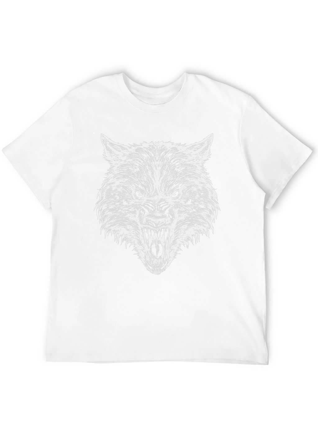 Black Wolf Graphic T-Shirt