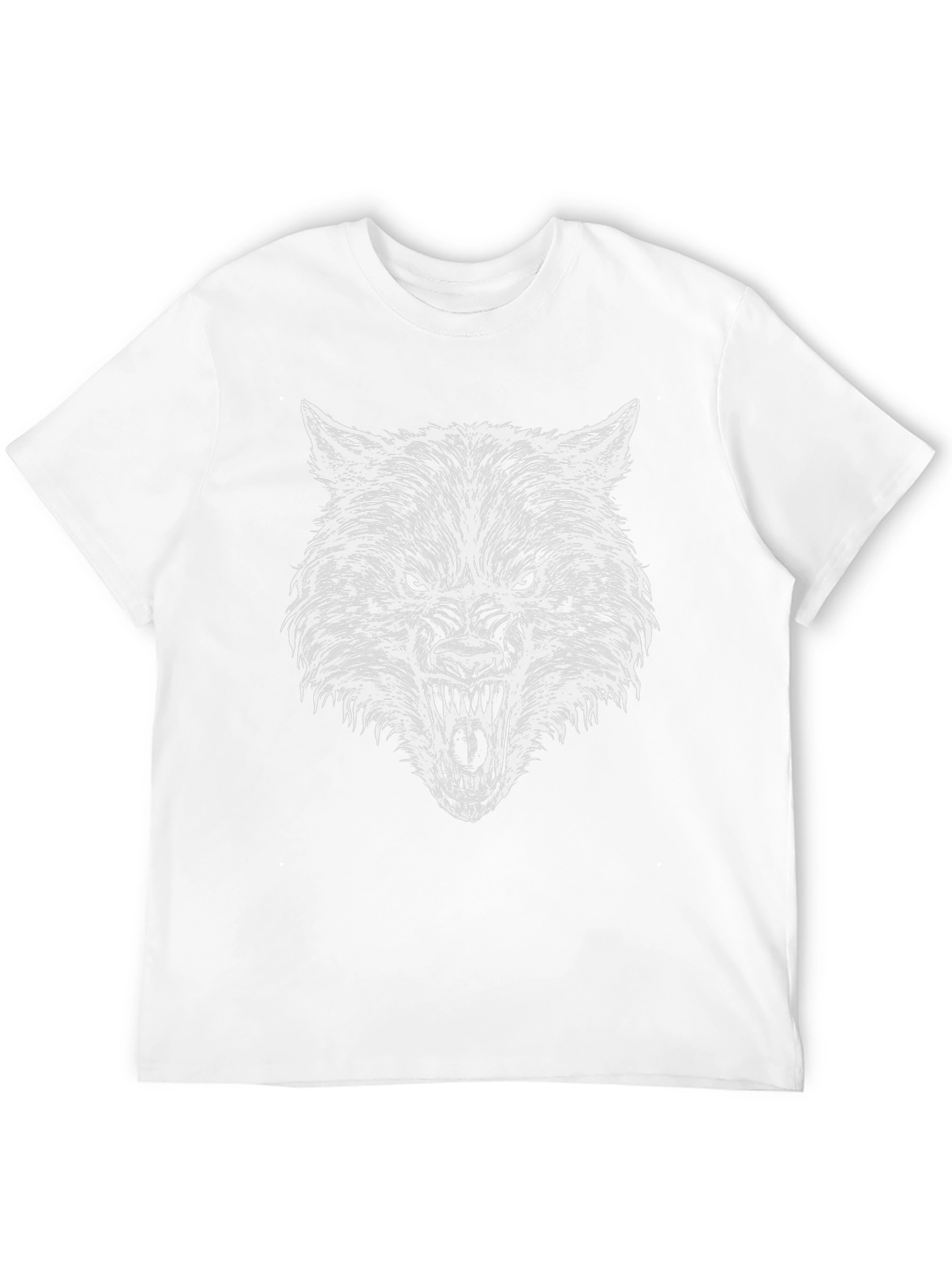 Black Wolf Graphic T-Shirt