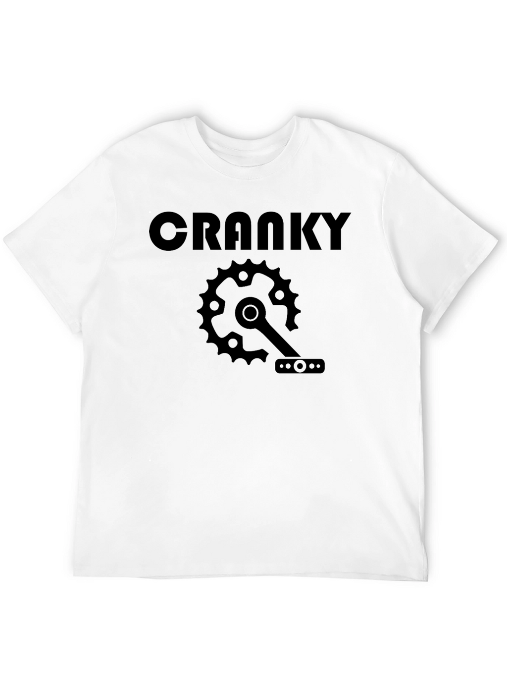 Cranky Bicycle Gear Black T-Shirt