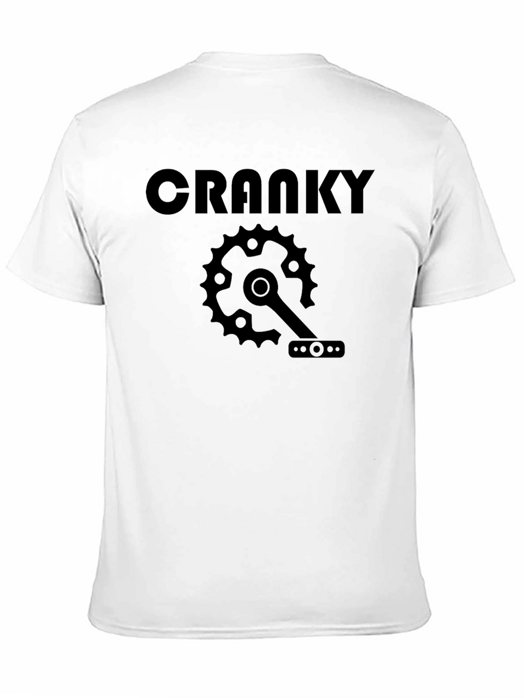 Cranky Bicycle Gear Black T-Shirt