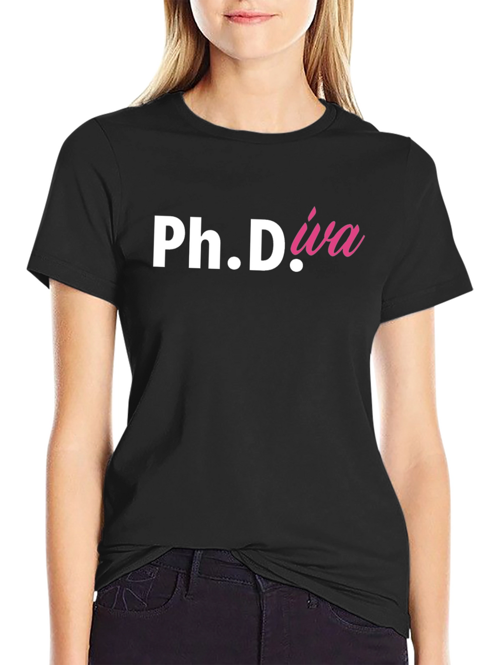 Ph.Diva Graphic Tee - Smart & Stylish