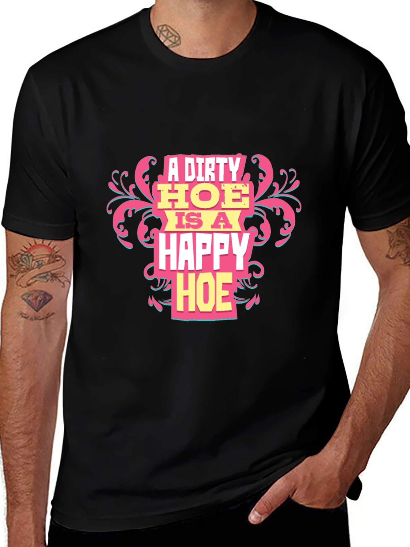 A Dirty HOE is a Happy HOE T-Shirt