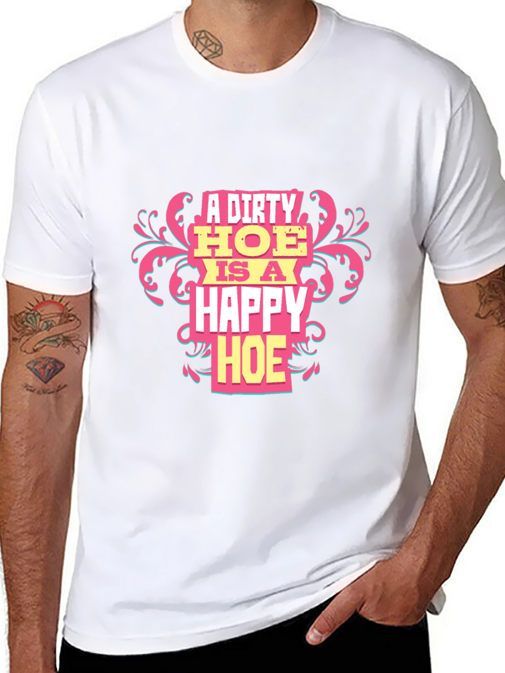 A Dirty HOE is a Happy HOE T-Shirt