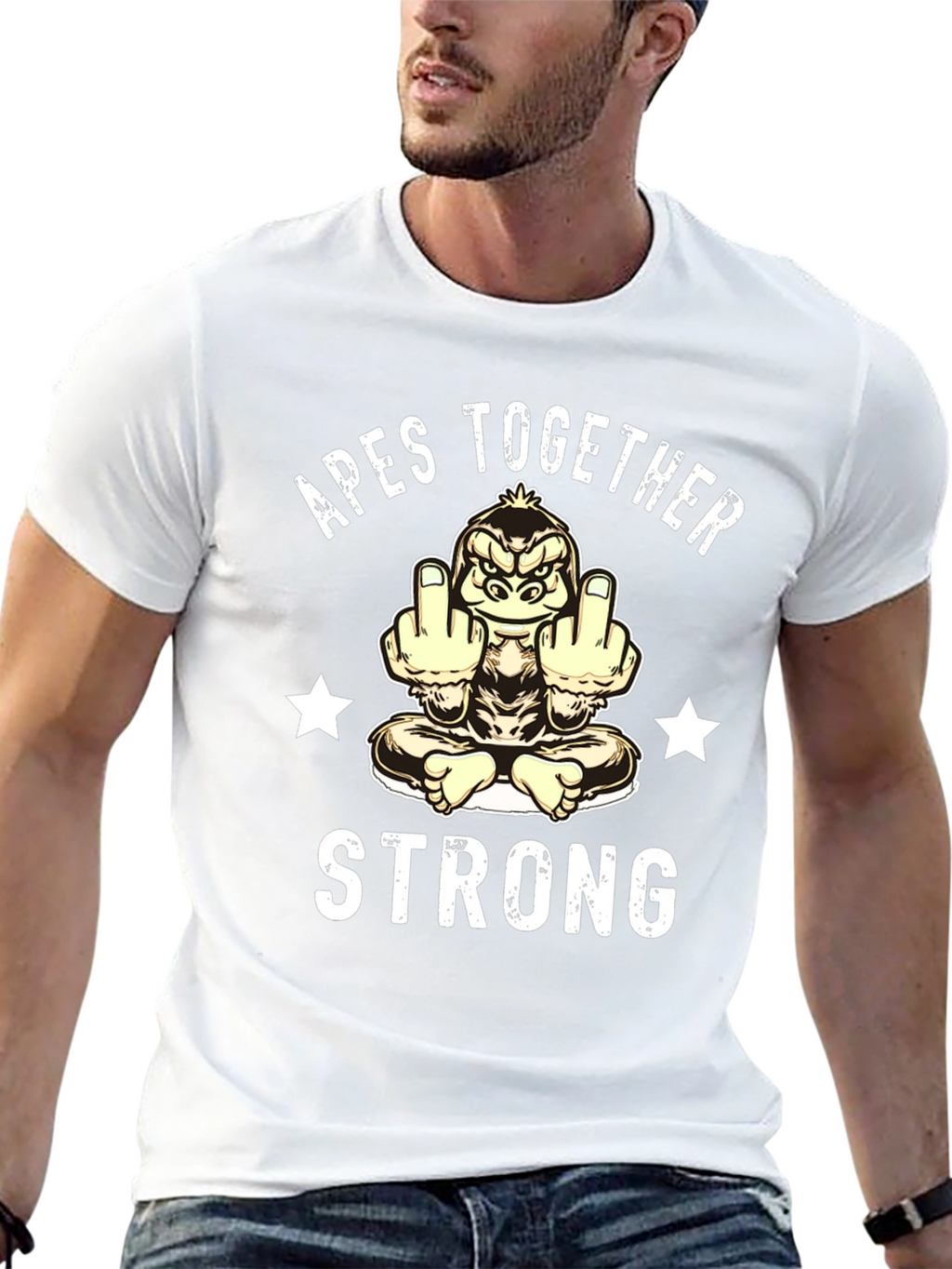Apes Together Strong Graphic Tee