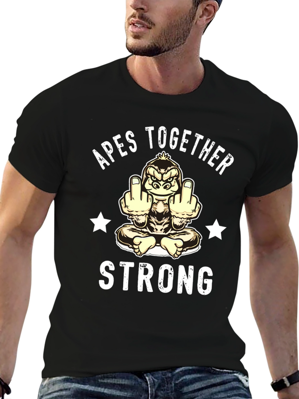 Apes Together Strong Graphic Tee