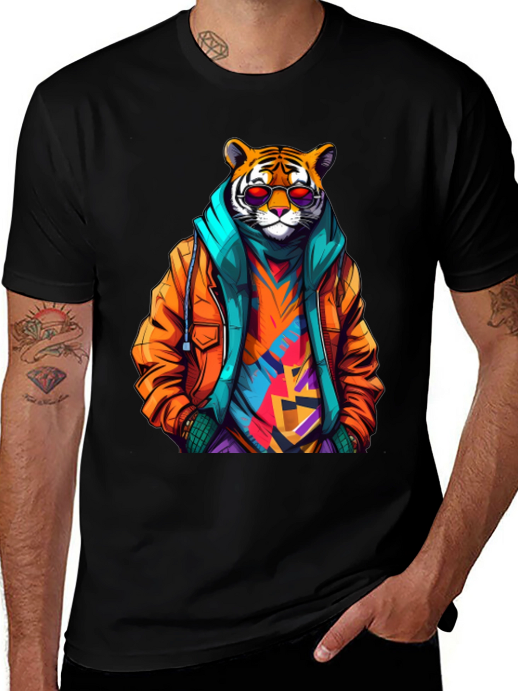 Tiger Style Graphic Tee
