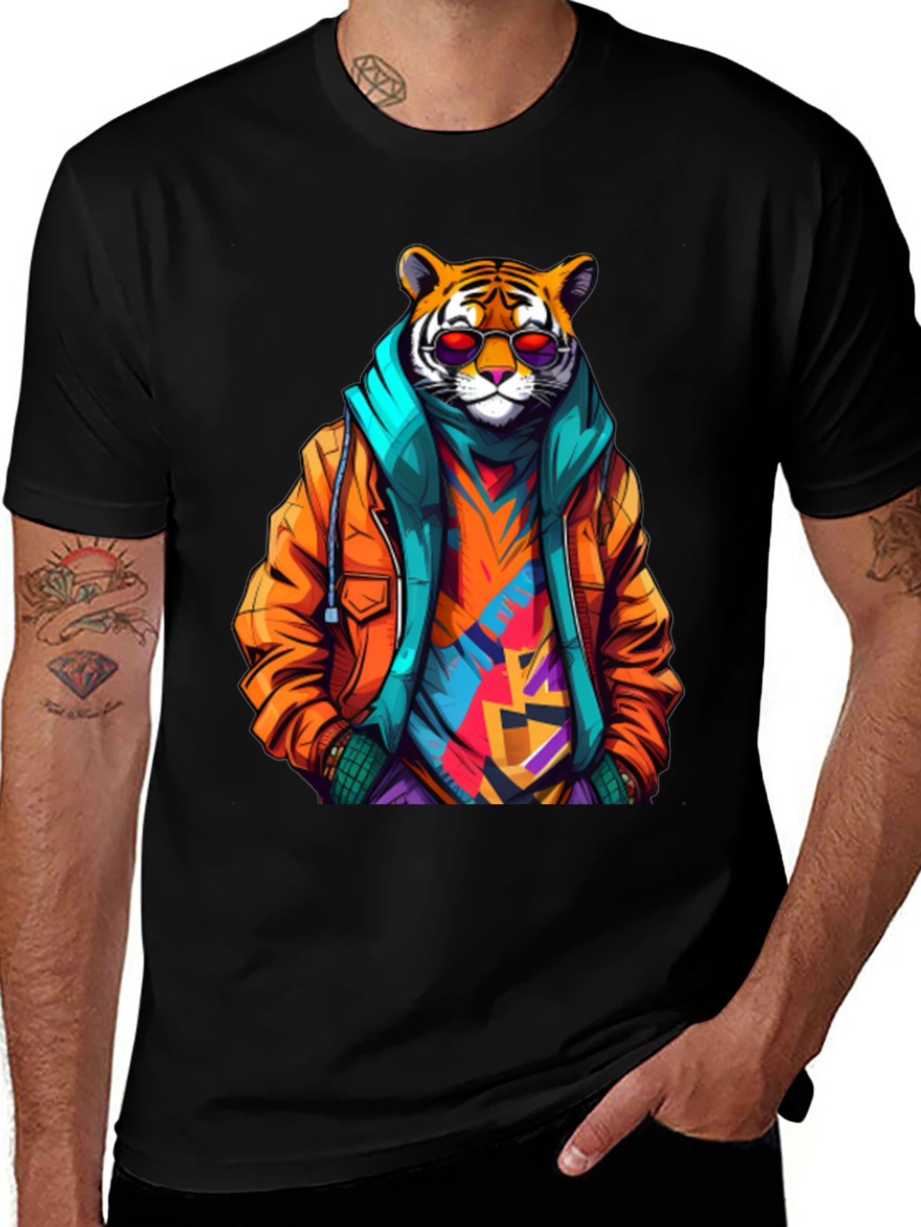 Tiger Style Graphic Tee