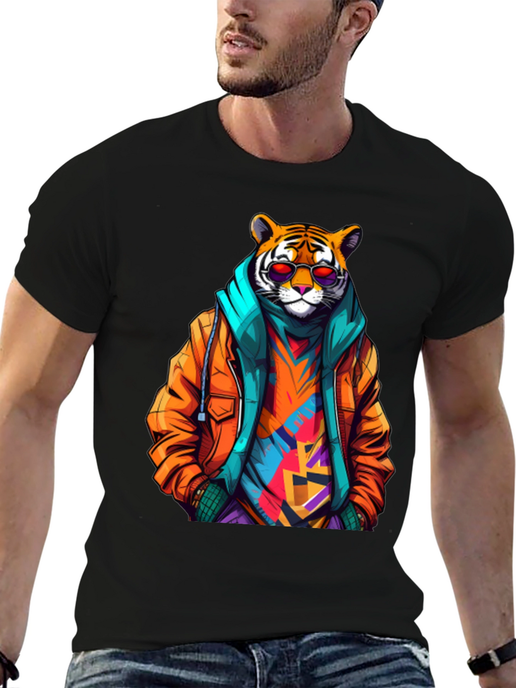 Tiger Style Graphic Tee