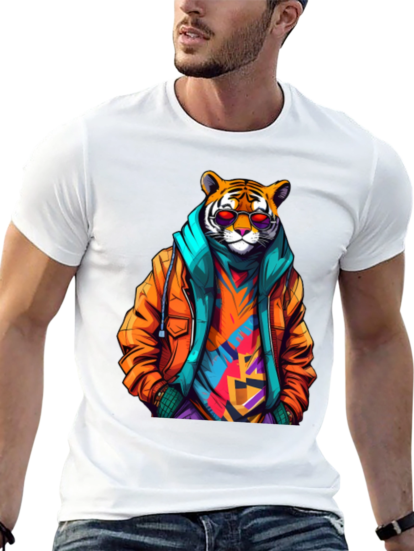 Tiger Style Graphic Tee