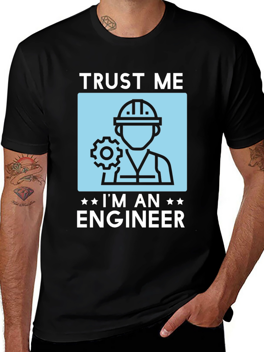 Trust Me Im An Engineer T-Shirt Funny Gift