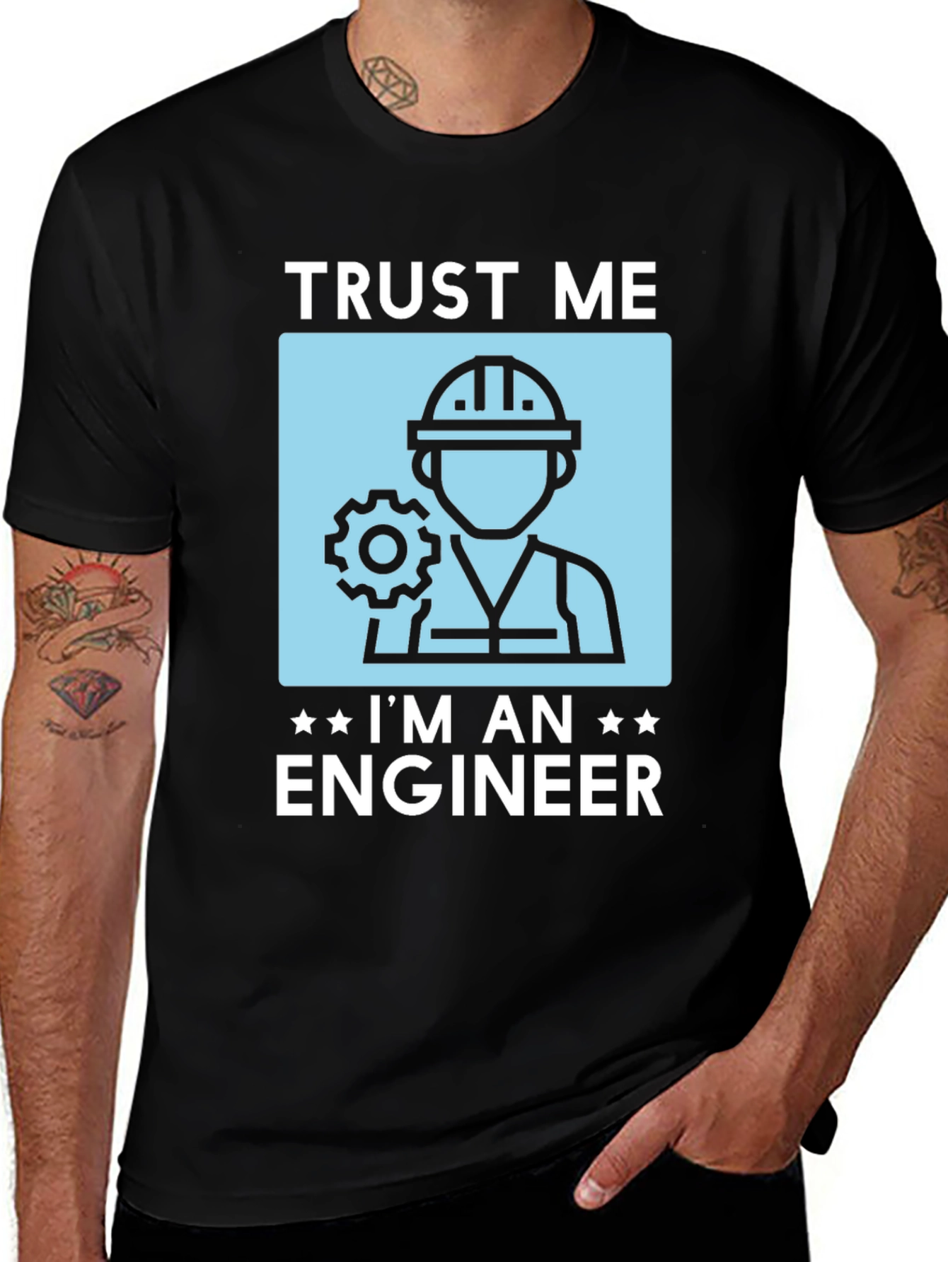 Trust Me Im An Engineer T-Shirt Funny Gift