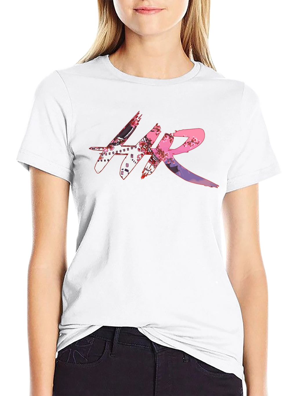 Abstract HR Graphic T-Shirt