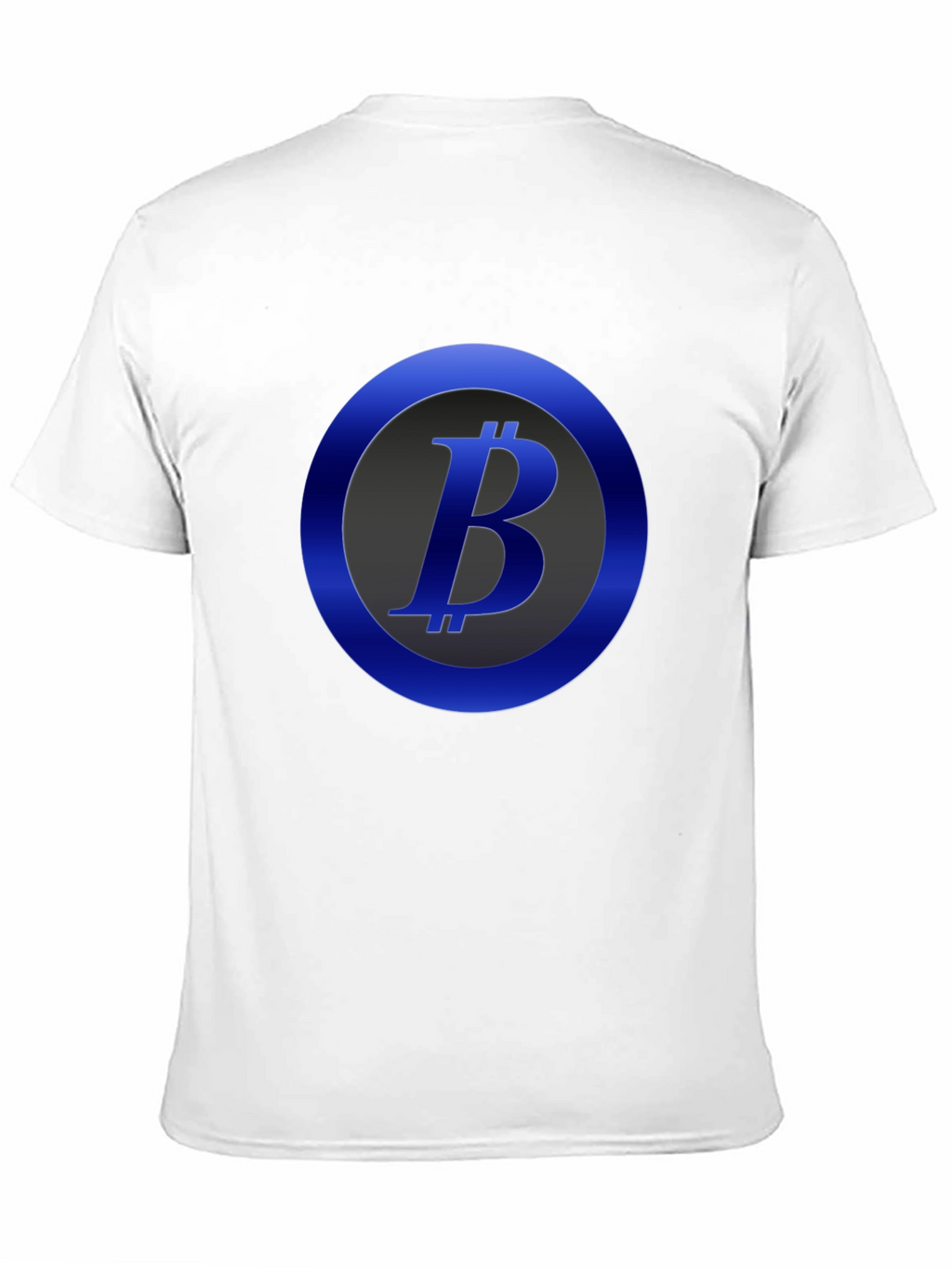 Bitcoin Logo Graphic Black T-Shirt