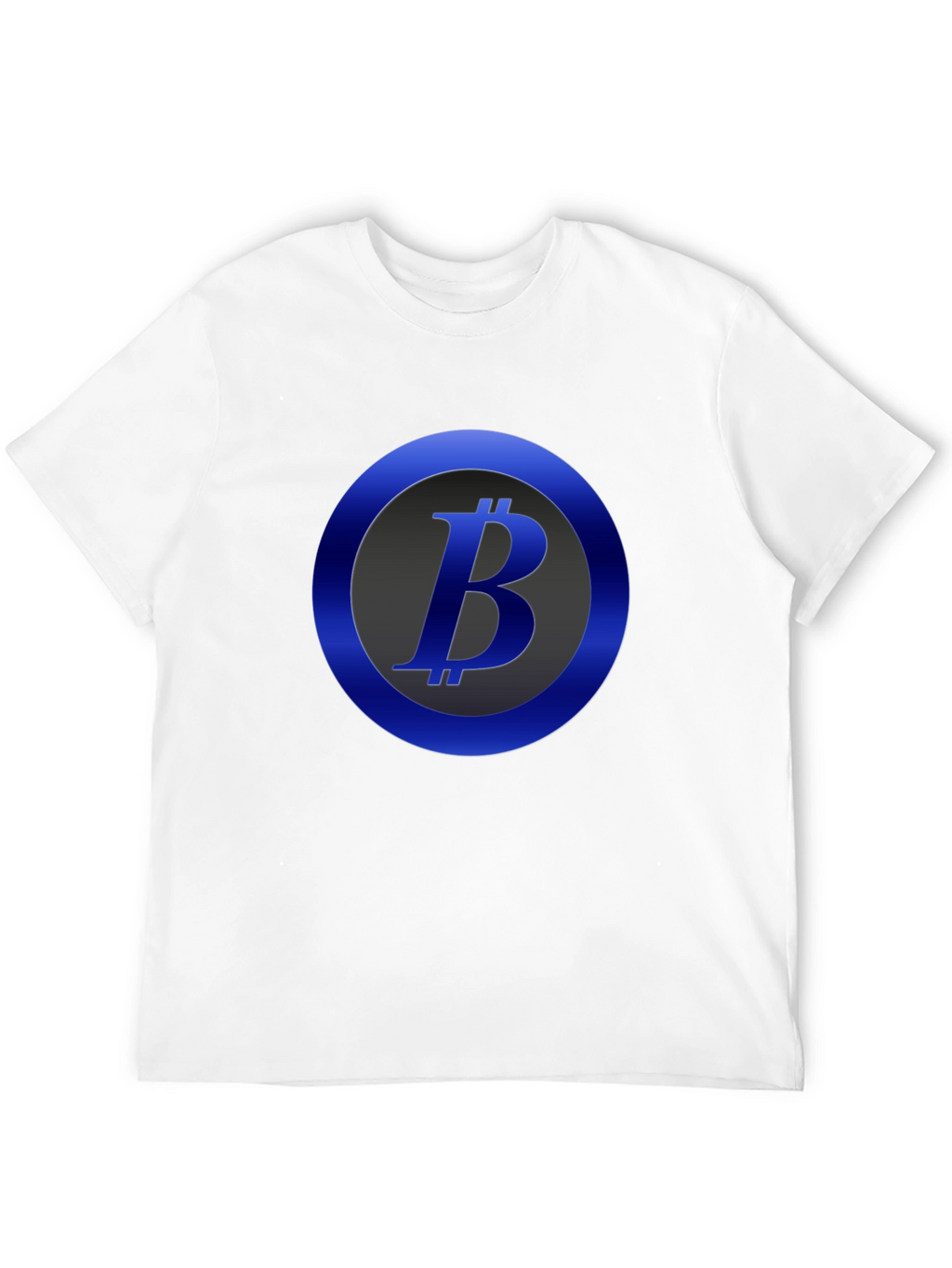 Bitcoin Logo Graphic Black T-Shirt