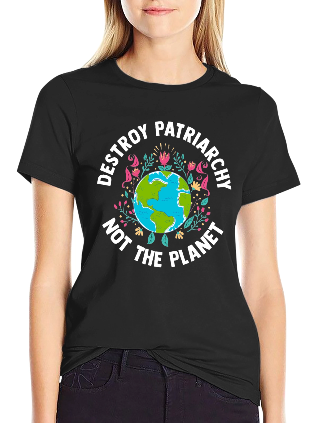 Destroy Patriarchy Graphic T-Shirt