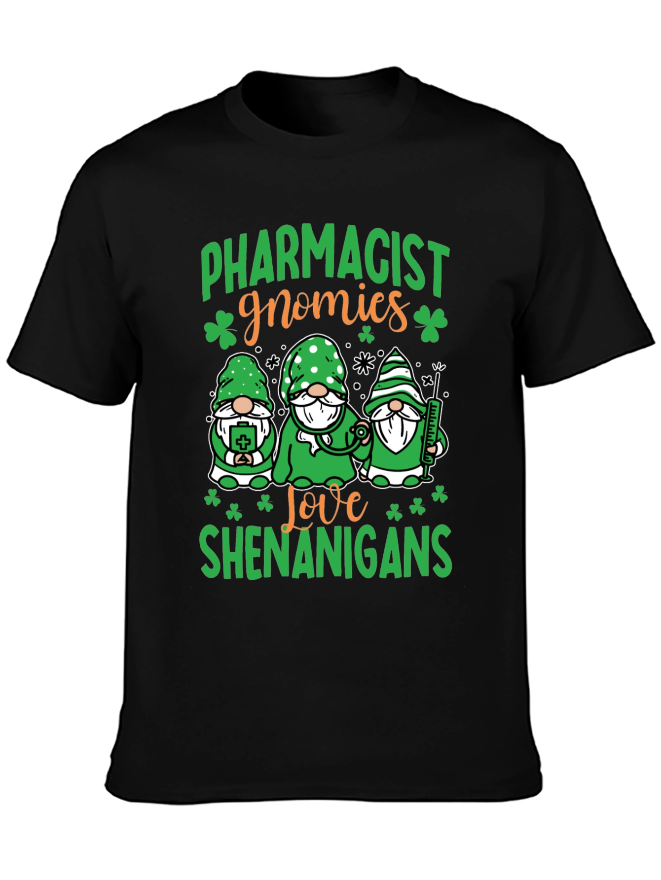 Pharmacist Gnomies St. Patricks Day T-Shirt