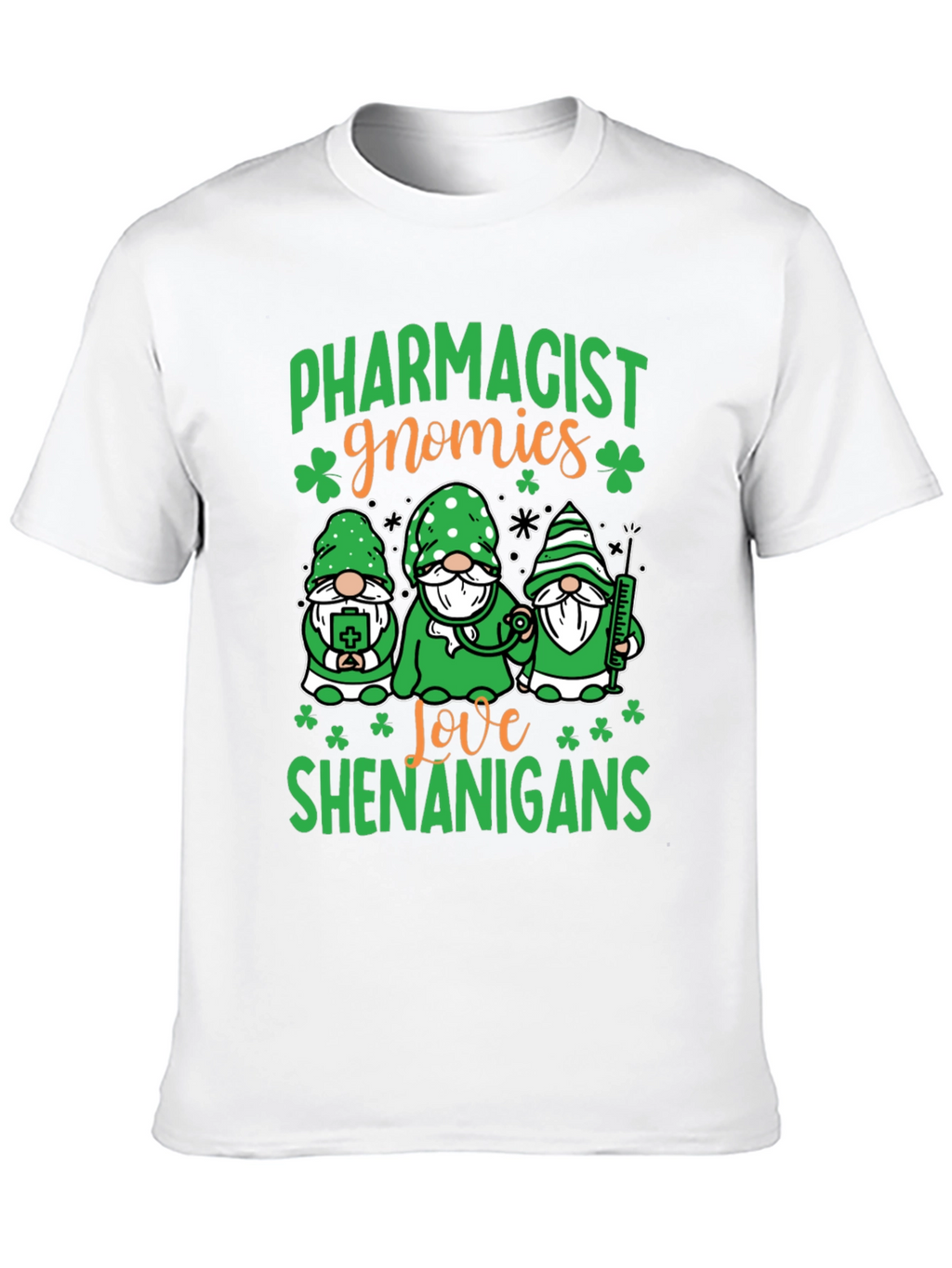 Pharmacist Gnomies St. Patricks Day T-Shirt