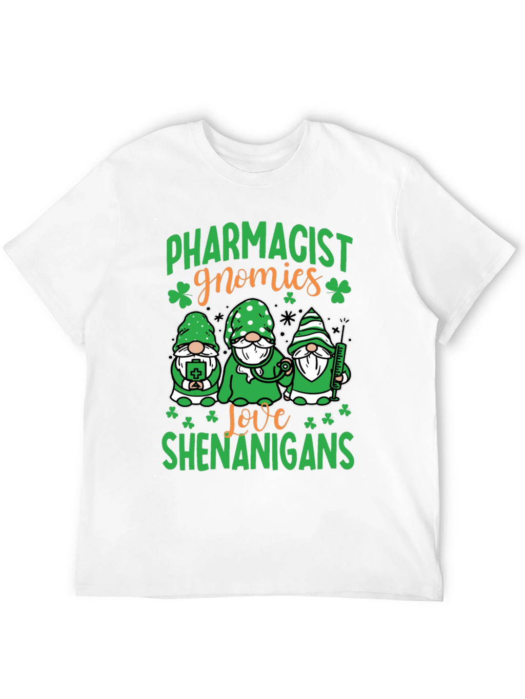 Pharmacist Gnomies St. Patricks Day T-Shirt