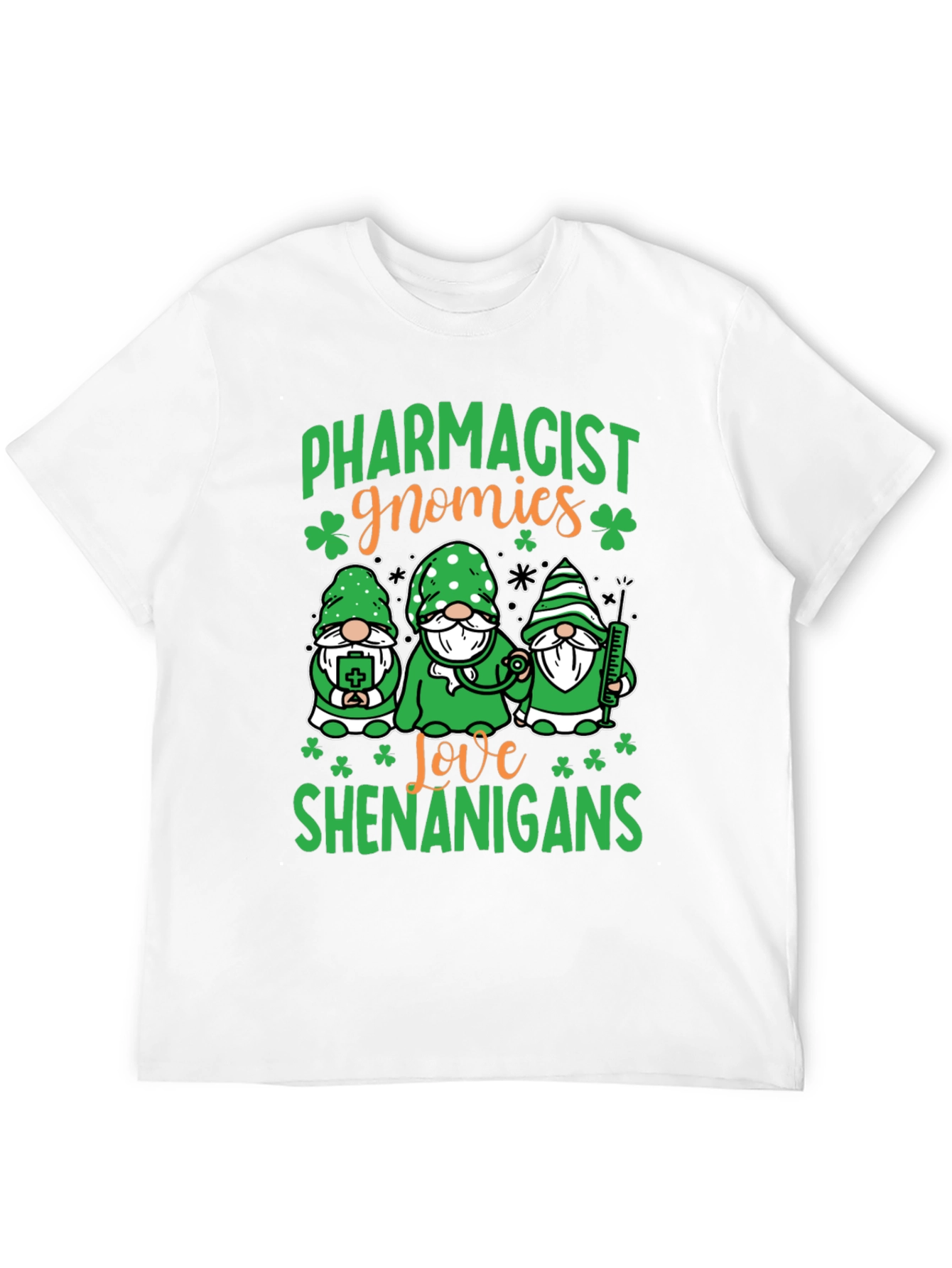 Pharmacist Gnomies St. Patricks Day T-Shirt
