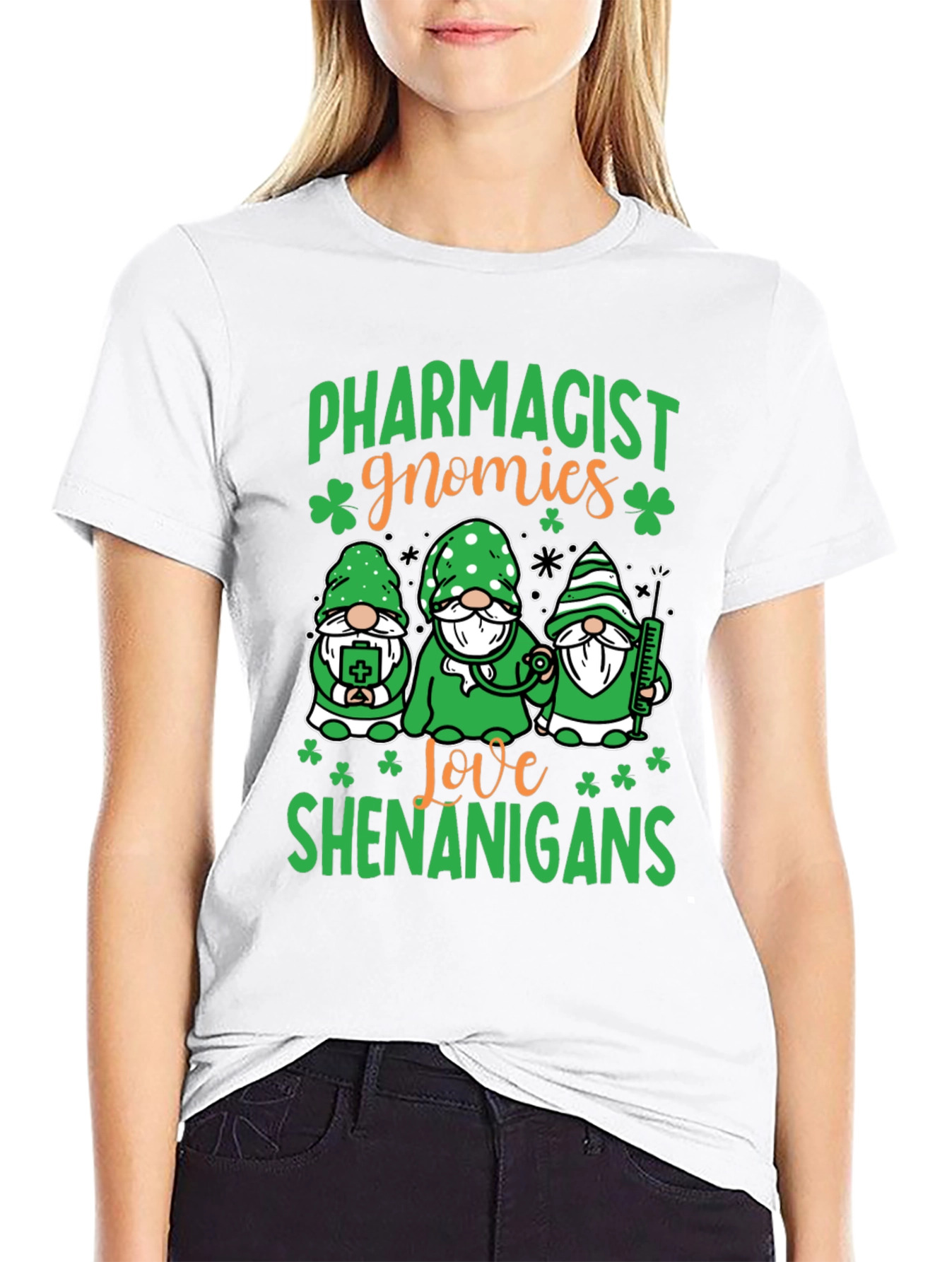 Pharmacist Gnomies St. Patricks Day T-Shirt