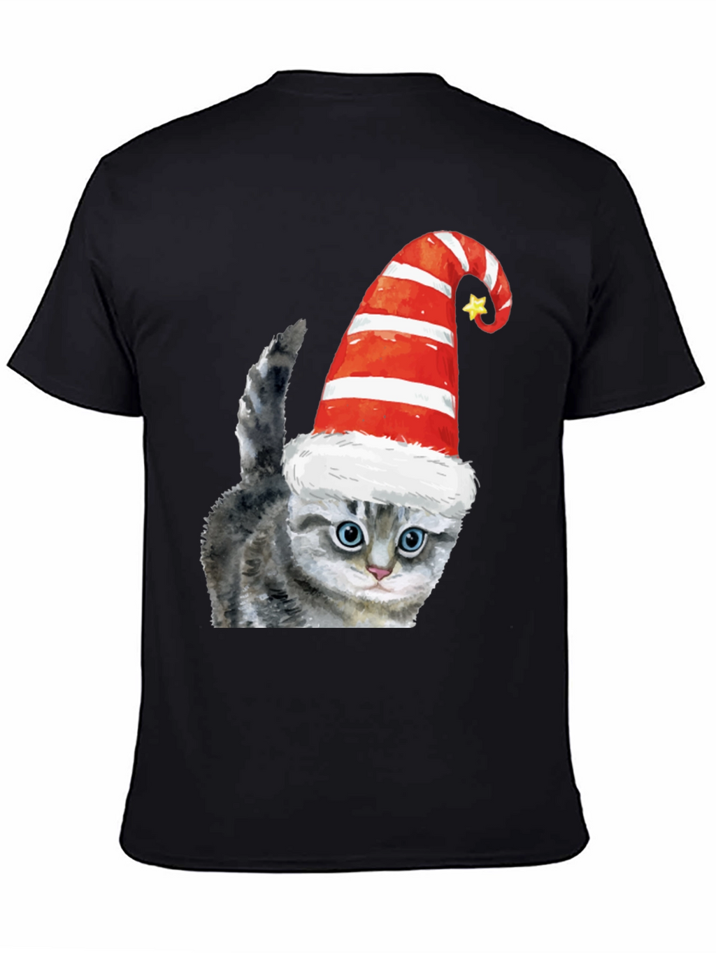 Festive Cat Tee - Holiday Cheer