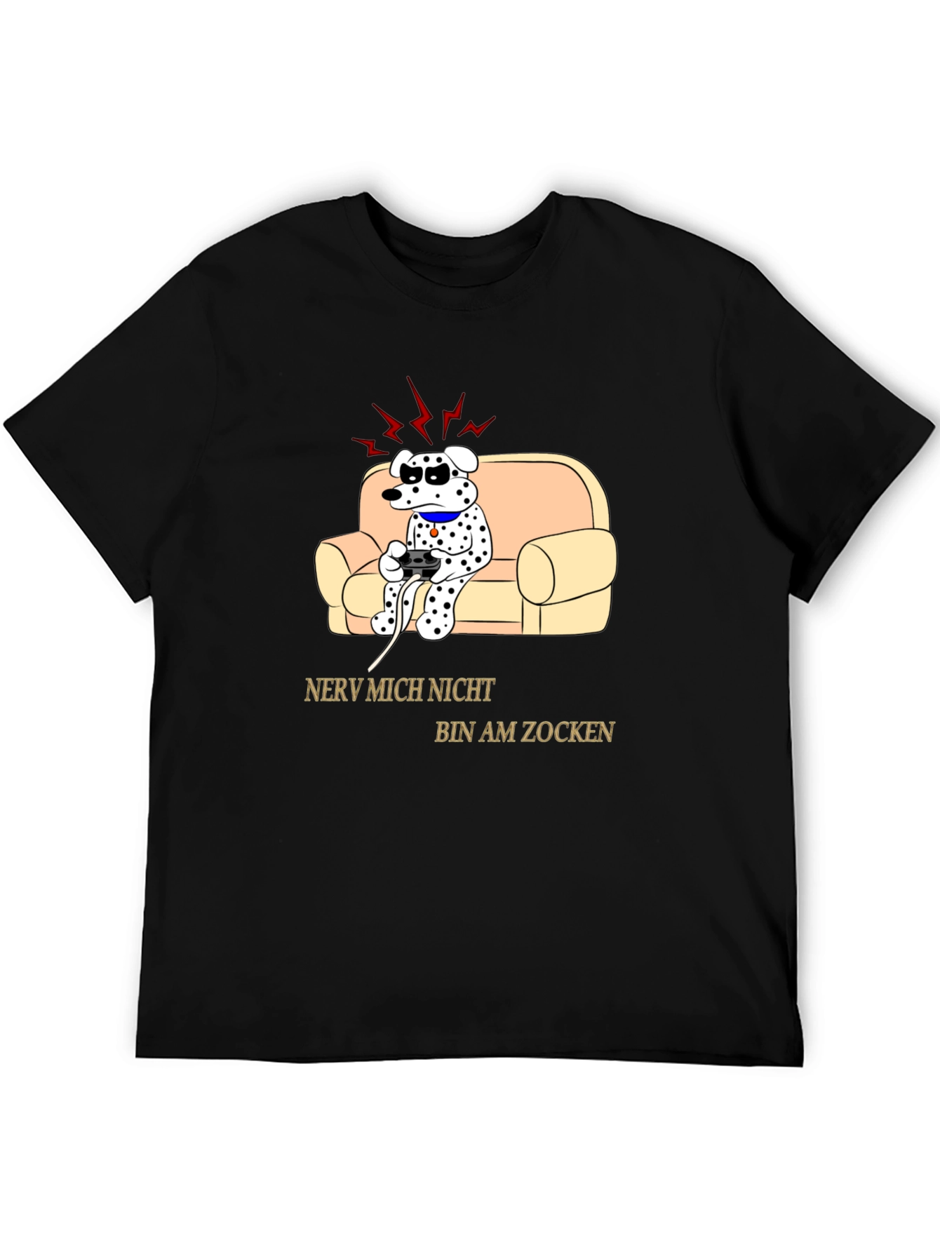 Gamer Dog T-Shirt - Funny Novelty Tee
