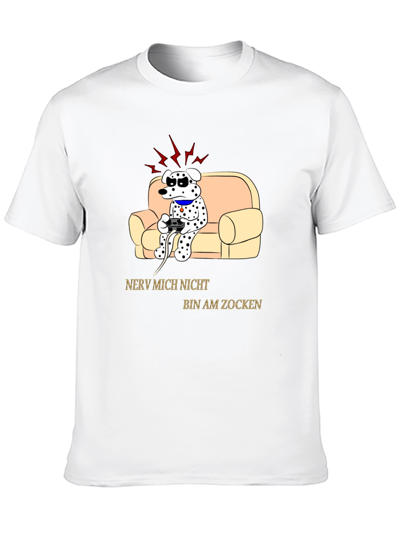 Gamer Dog T-Shirt - Funny Novelty Tee