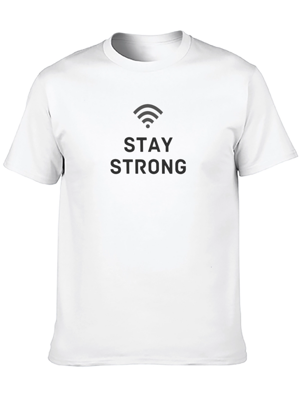 Stay Strong Black T-Shirt - Stylish & Comfortable