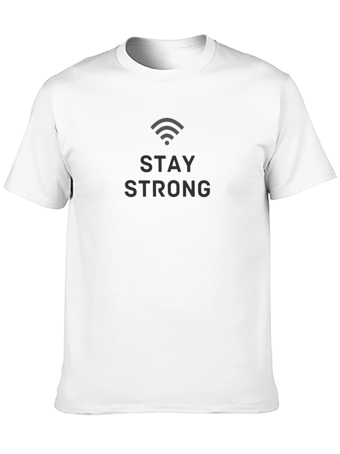 Stay Strong Black T-Shirt - Stylish & Comfortable