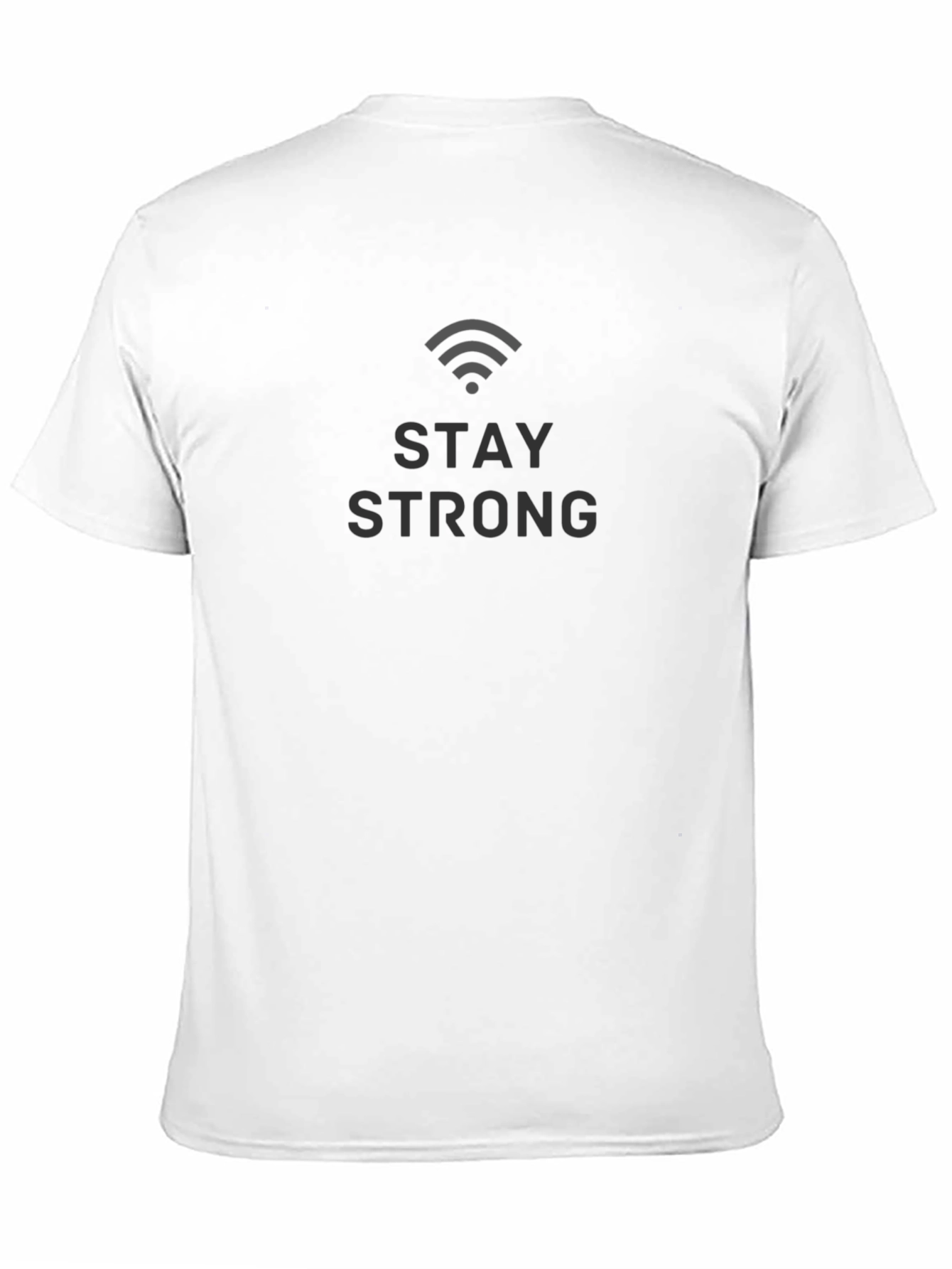 Stay Strong Black T-Shirt - Stylish & Comfortable