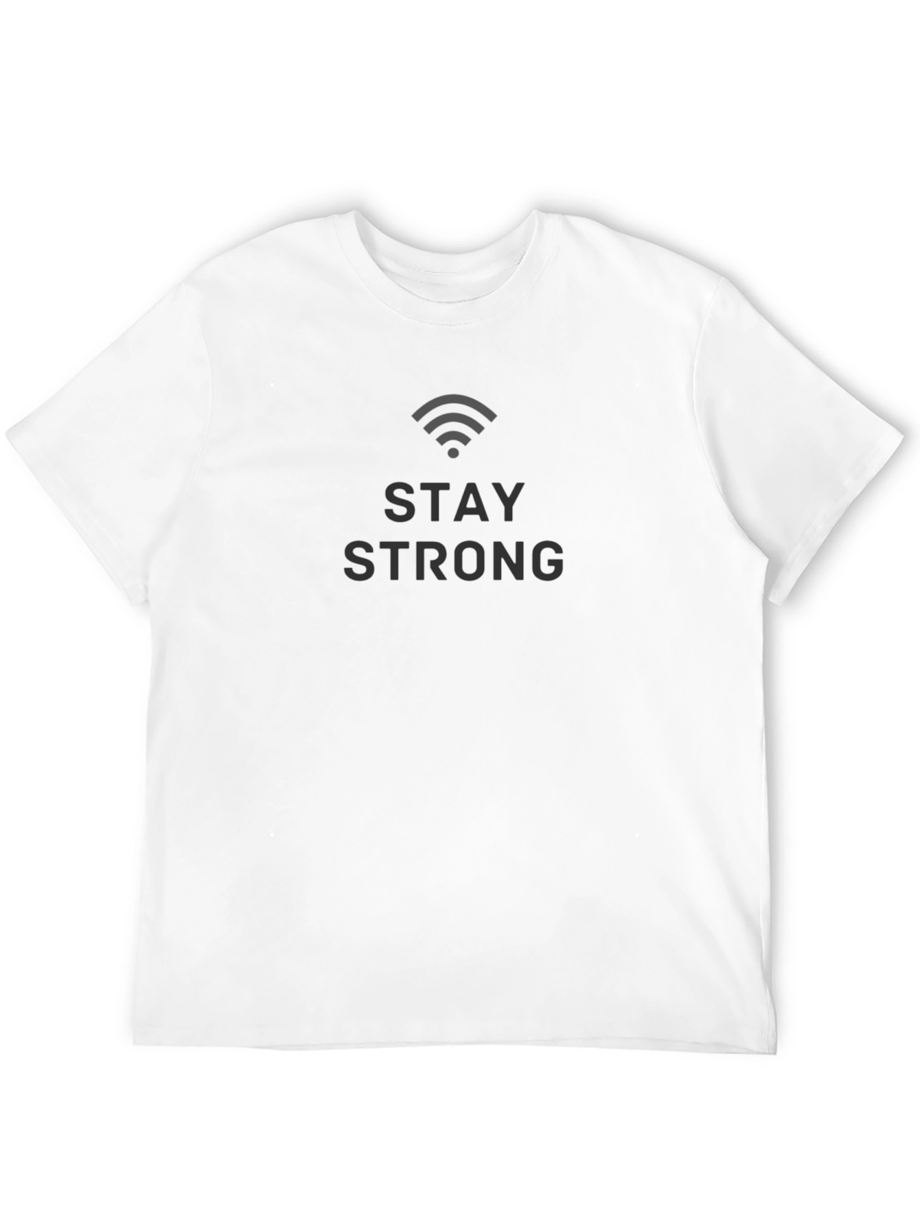 Stay Strong Black T-Shirt - Stylish & Comfortable