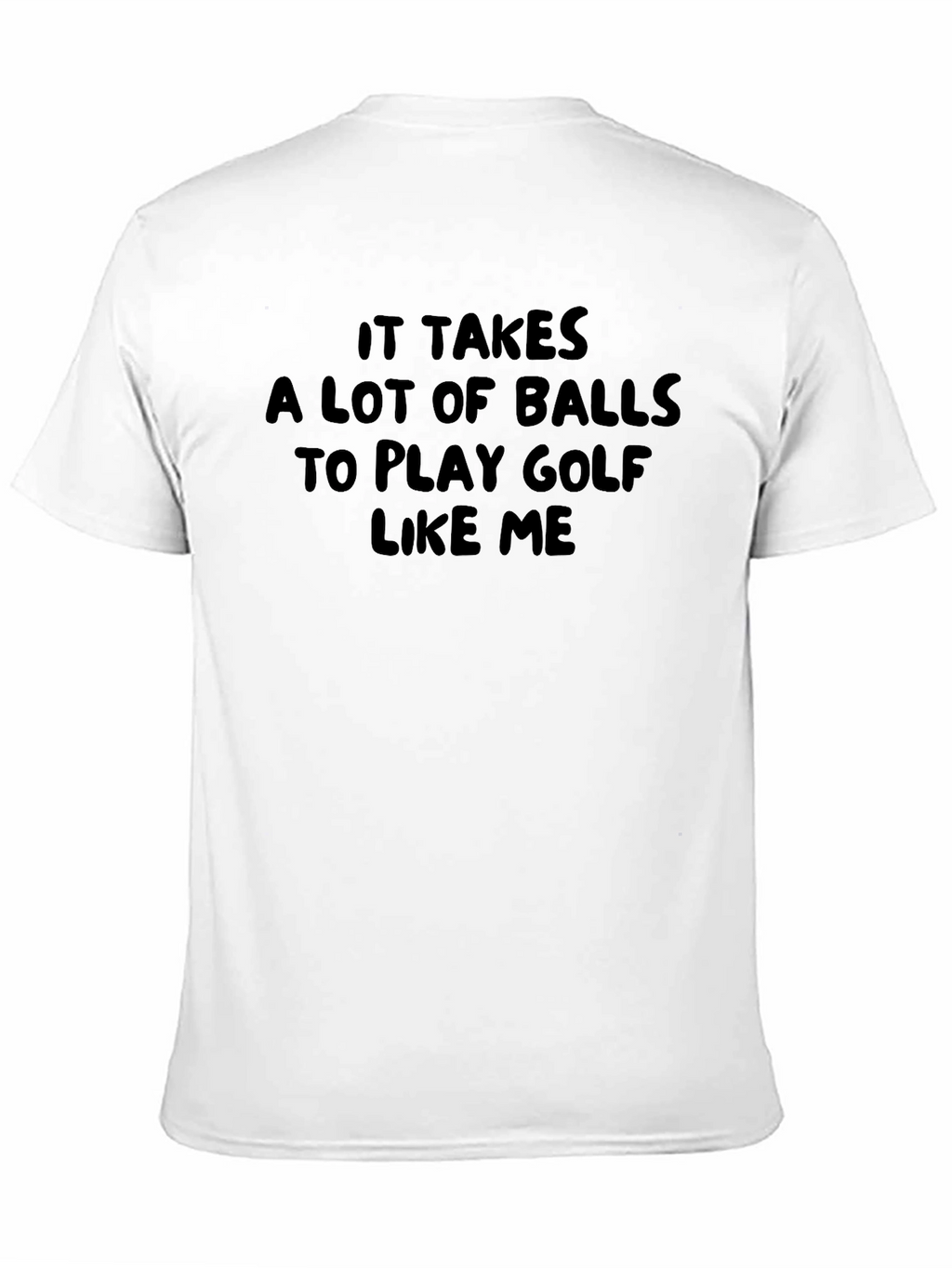 Golf Balls Humor Graphic T-Shirt