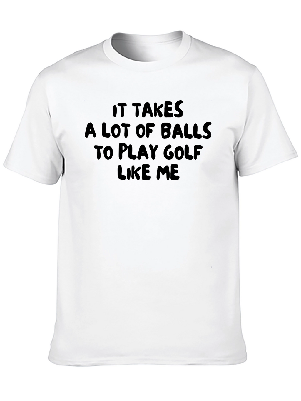 Golf Balls Humor Graphic T-Shirt
