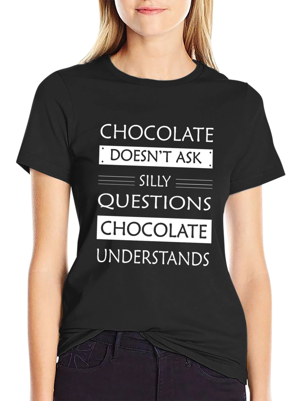 Chocolate Lover Graphic Tee - Silly Questions Answered