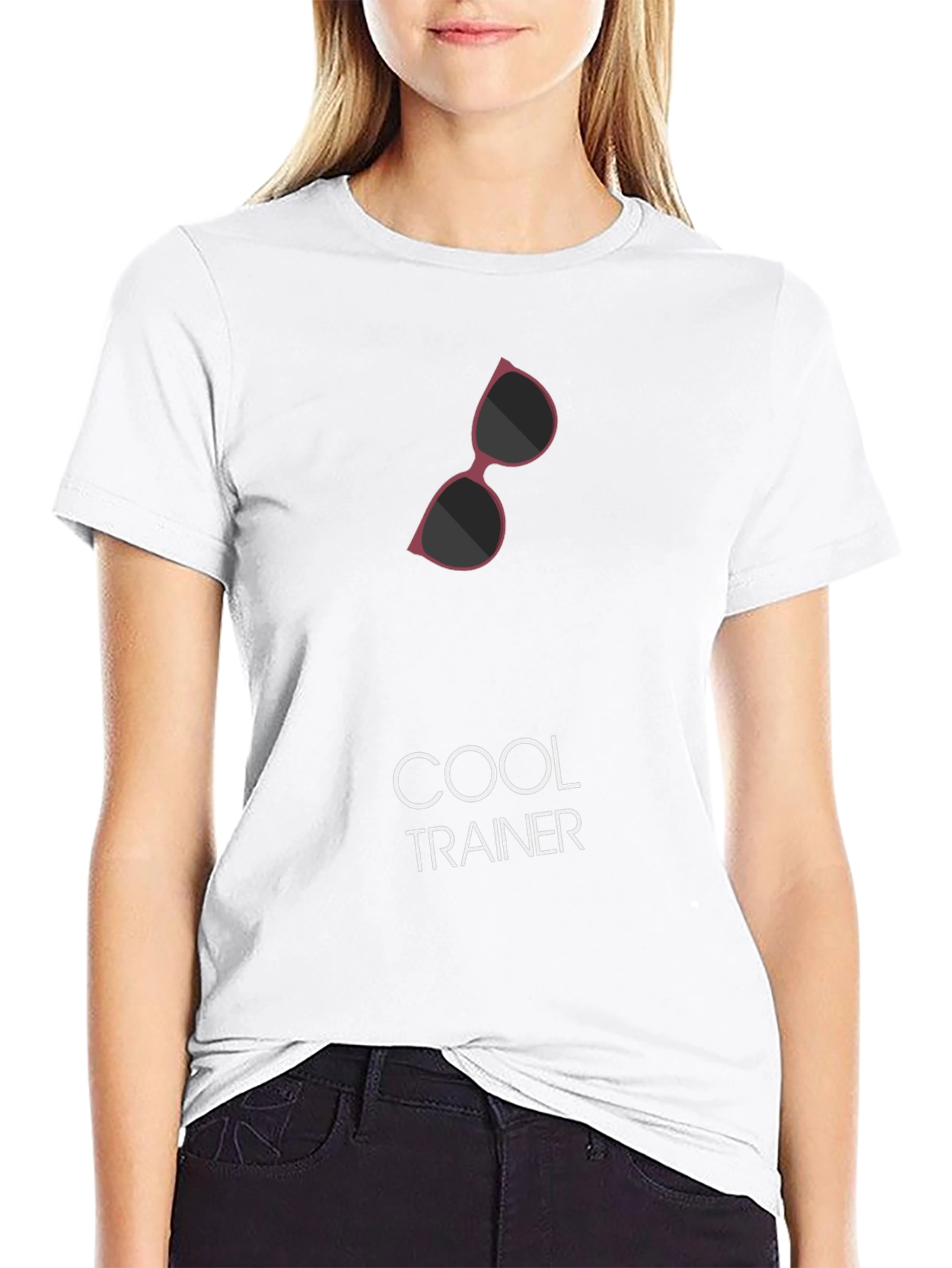 Cool Trainer Black Graphic Tee