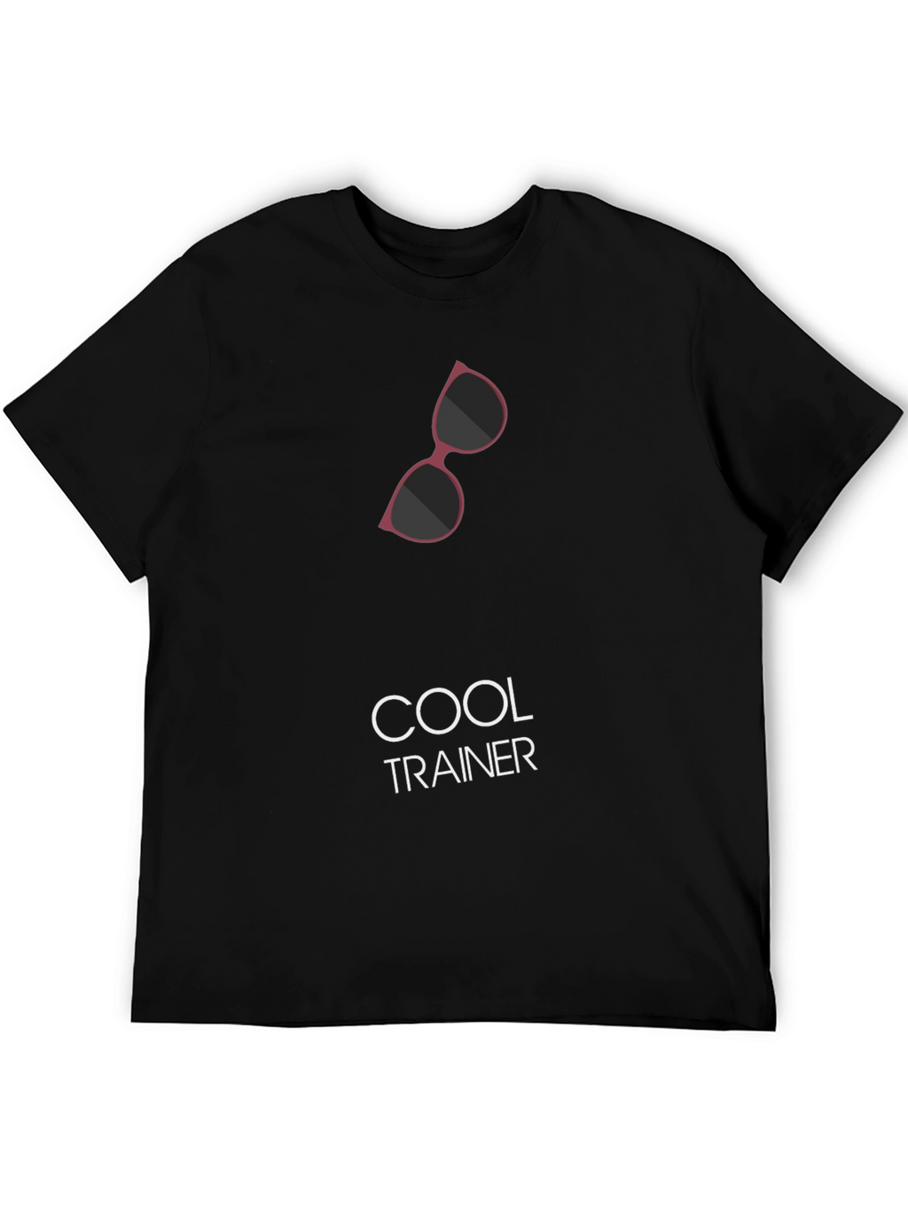 Cool Trainer Black Graphic Tee