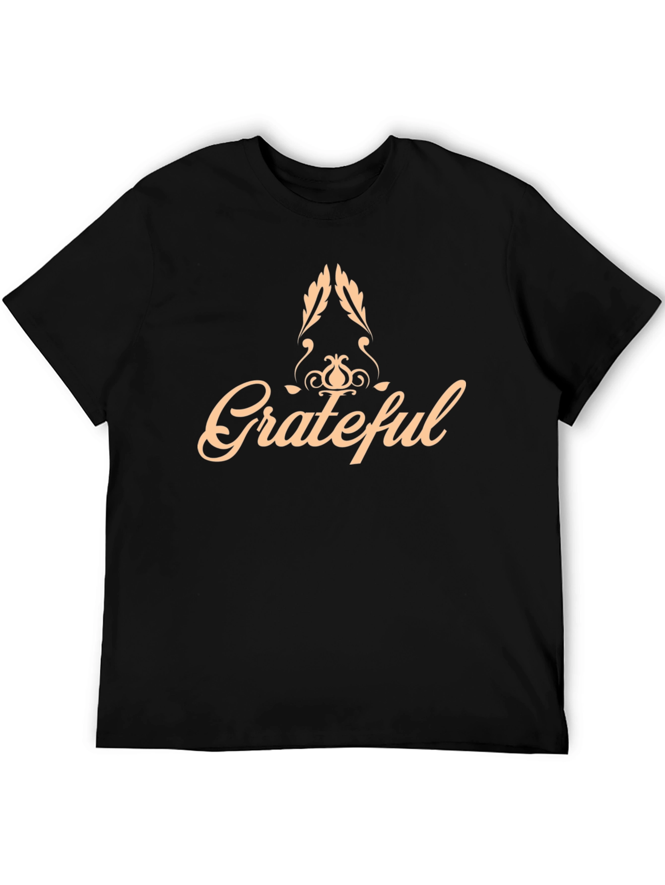 Grateful Graphic Tee - Stylish Black T-Shirt