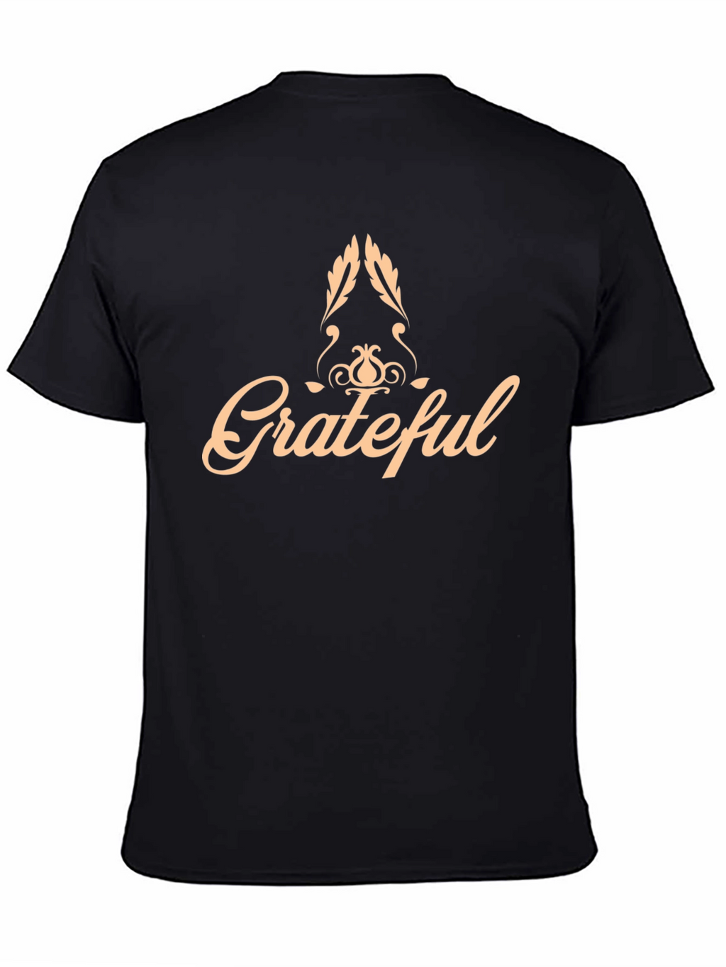 Grateful Graphic Tee - Stylish Black T-Shirt