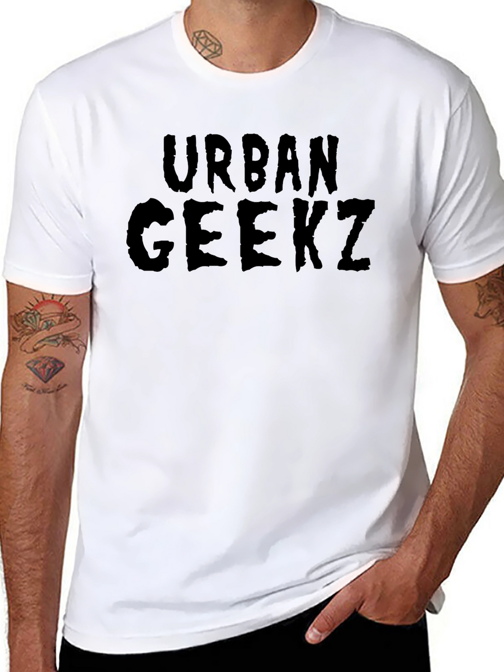 Urban Geekz Black T-Shirt