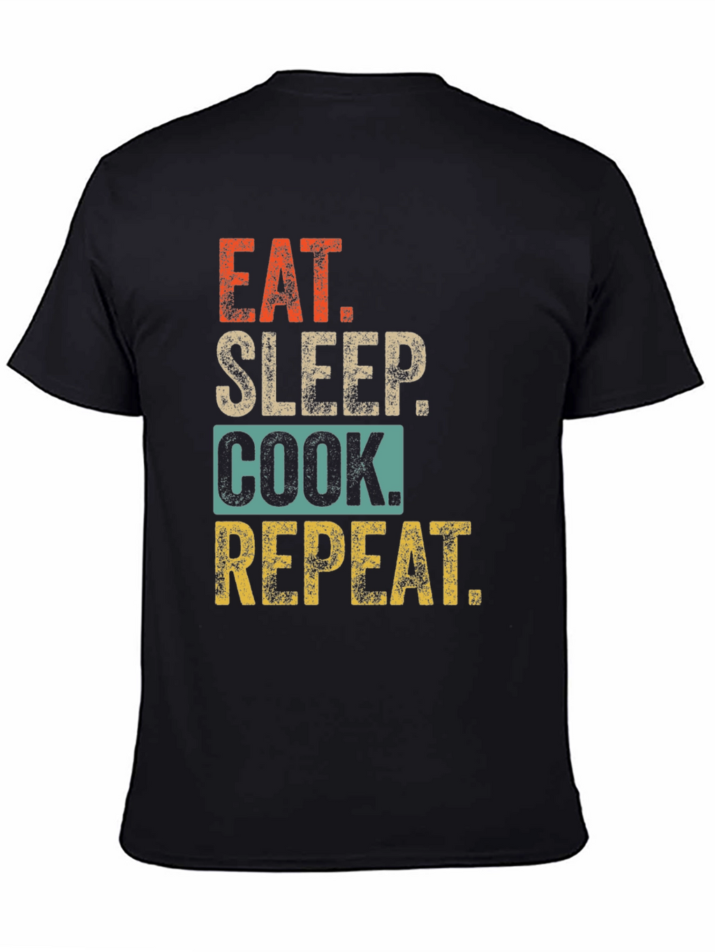 Eat Sleep Cook Repeat T-Shirt - Culinary Lifestyle