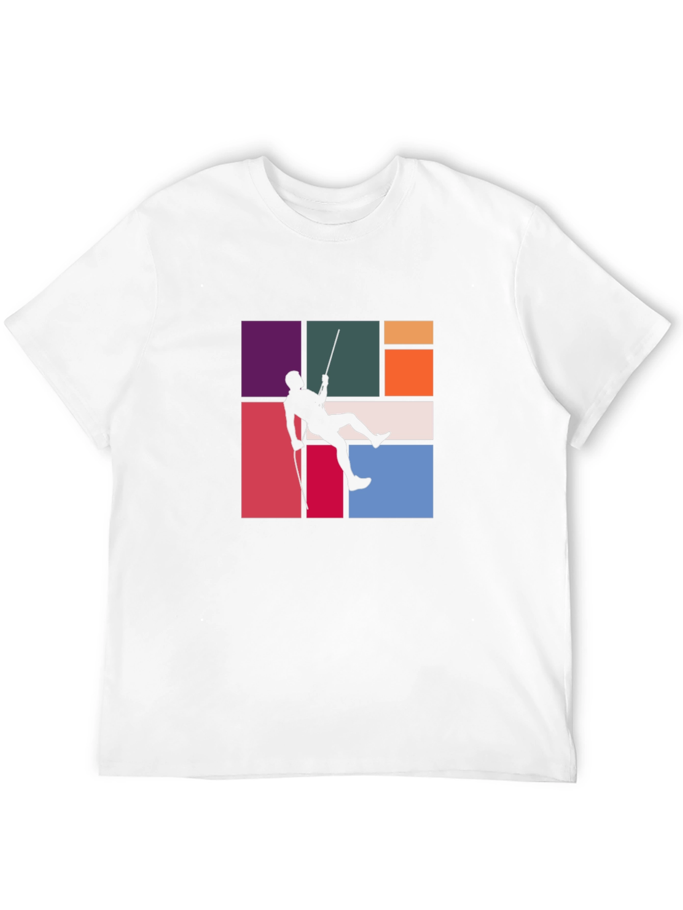 Climber Graphic Tee - Stylish Black T-Shirt