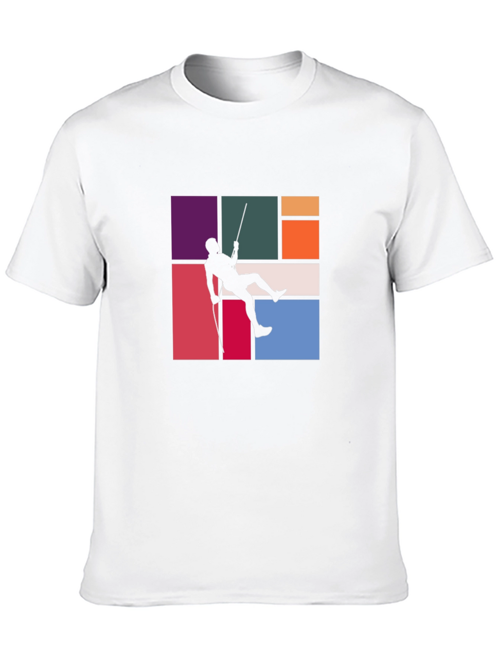 Climber Graphic Tee - Stylish Black T-Shirt