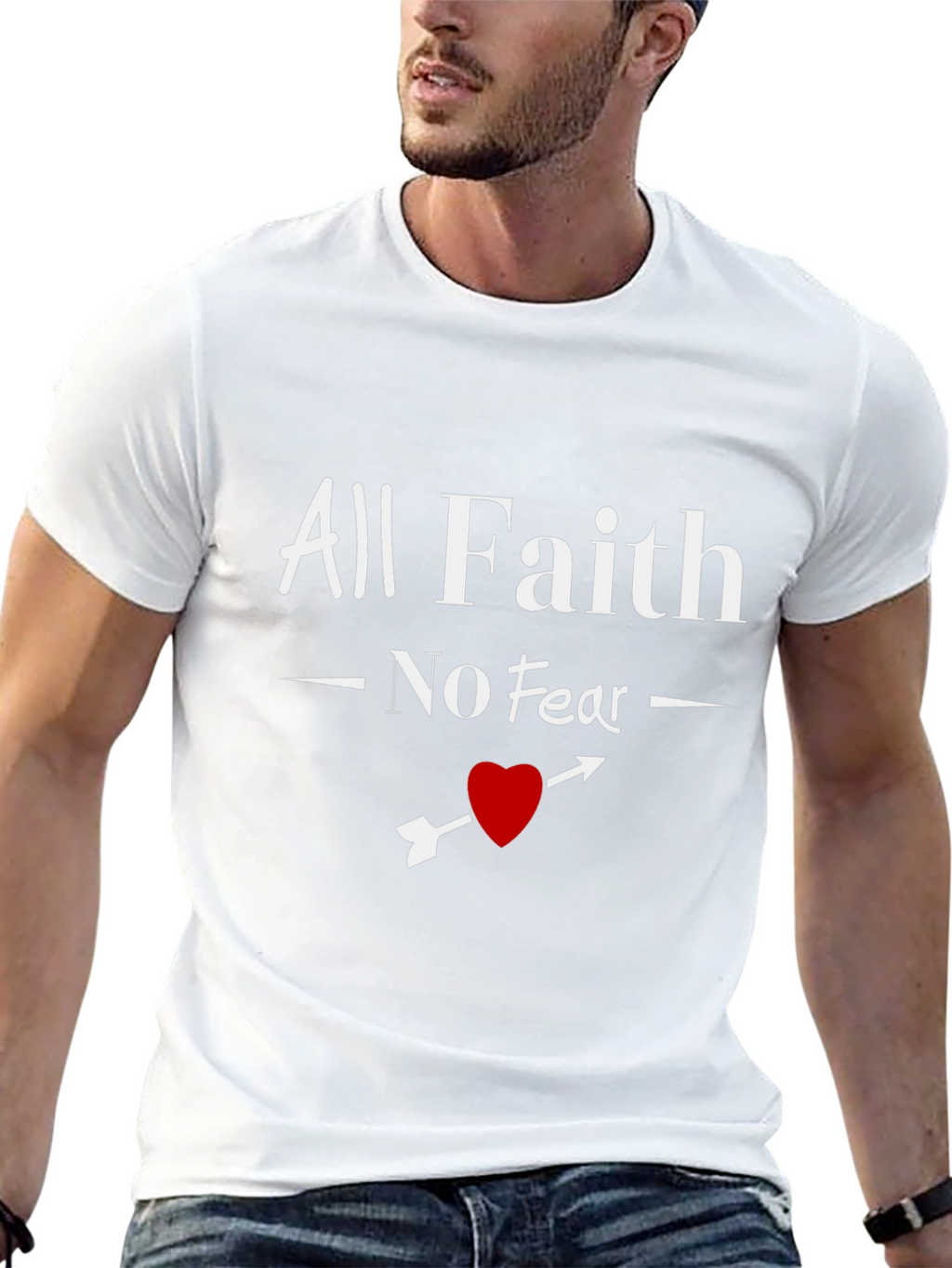 All Faith No Fear Graphic Tee